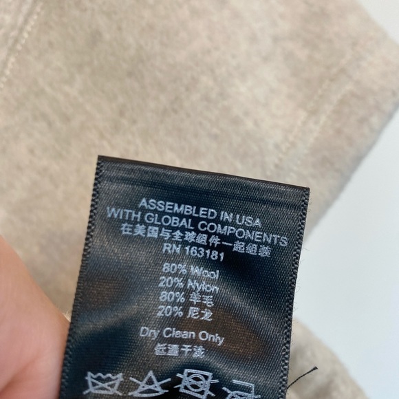 Rhude Shirt Pullover Sweatshirt Boxy Oversized F1 Polo Wool Mens Large Luxury - Picture 12 of 16